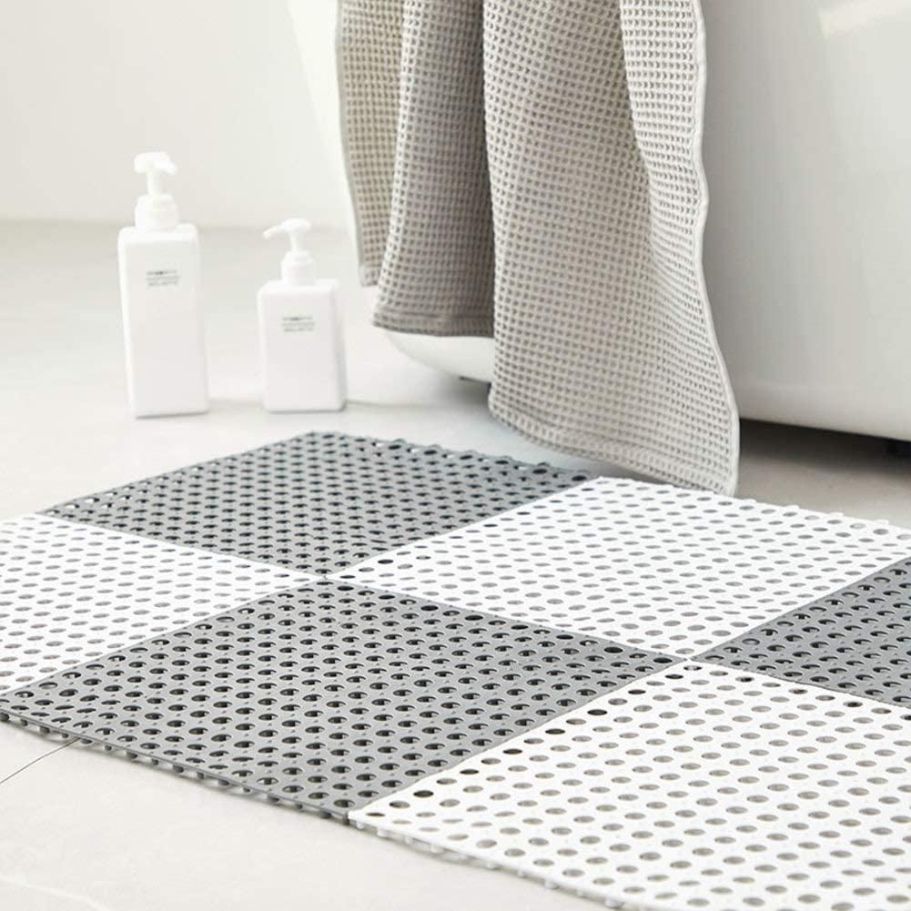 Bathroom Anti Slip Tile Mat (Pack of 4)